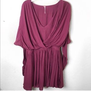Free People Ruffled Layered Dress